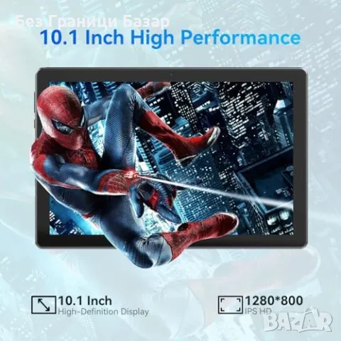 Нов Android таблет 10.1", 8GB RAM, IPS HD, бързо зареждане, двойни камери, снимка 3 - Таблети - 48256470