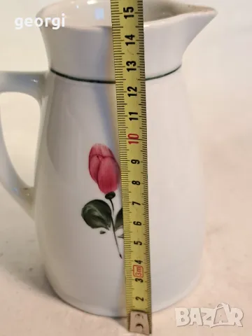 австрийска порцеланова кана Lilien porcellan 22/1, снимка 3 - Сервизи - 49203263