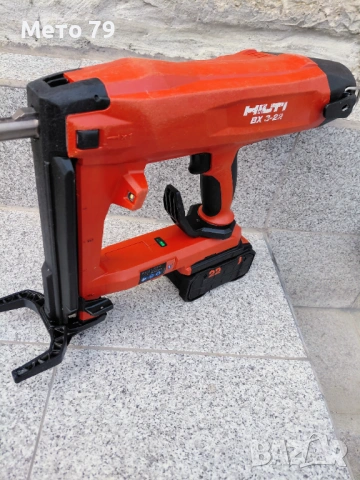 Hilti BX 3-22 Nuron безкабелен пистолет за пирони за бетон , снимка 7 - Други инструменти - 53694756