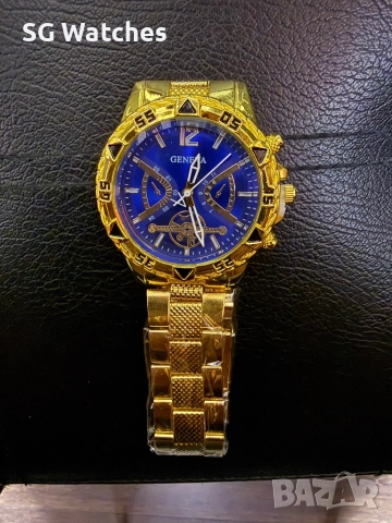 Часовник Geneva Blue Gold