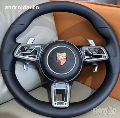 Спортен Кожен/Карбонов Волан Porsche Panamera Cayenne Cayman Boxter911, снимка 3 - Аксесоари и консумативи - 48797471