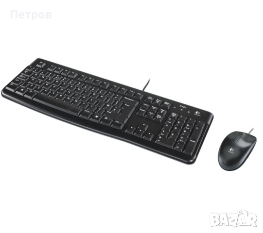 Комплект клавиатура и мишка Logitech, снимка 4 - Клавиатури и мишки - 44699335