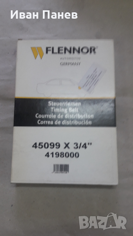 Ангренажен ремък 4198 FLENNOR за FIAT Croma, LANCIA Thema​, снимка 1