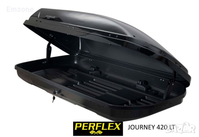 Автобокс PERFLEX Кутия Багажник за Автомобил 420л 155х80х45см