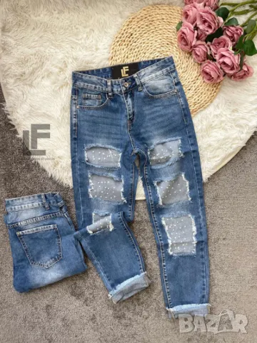 Дънки LFS Sweet Hearts  , снимка 9 - Дънки - 50435454