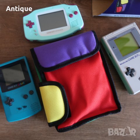 Чанта за съхранение и пренасяне на Нинтендо GameBoy DMG/CameBoy Color и Advance конзоли, снимка 2 - Аксесоари - 44176102