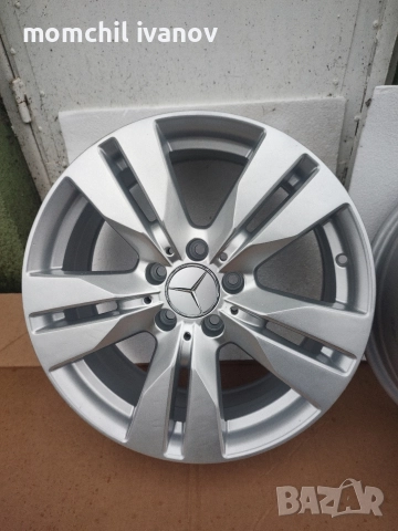 17" оригинални джанти за Мерцедес "BORBET", спорт пакет, 5х112 с ц.о. 66,6, снимка 7 - Гуми и джанти - 52595254