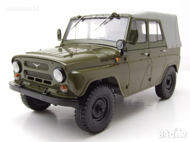 УАЗ 469 - мащаб 1:18 на Premium ClassiXXs моделът е нов в кутия UAZ, снимка 1 - Колекции - 40007308