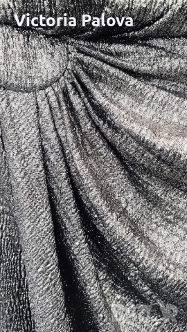 Коктейлна златисто- сребриста  рокля  LAURA , снимка 9 - Рокли - 50506890