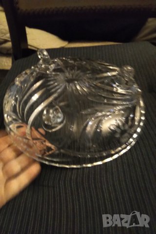 БОХЕМИЯ Кристална фруктиера , снимка 4 - Аксесоари за кухня - 35825809