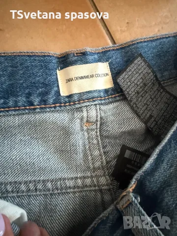 нови дънки, размер C Zara нов , снимка 2 - Дънки - 55806274