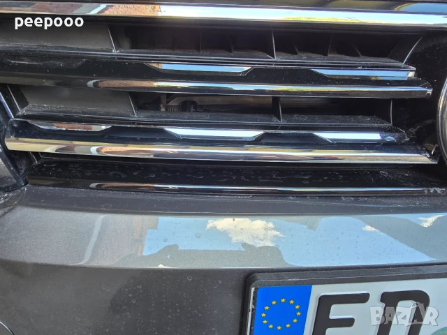 Лайсна хром за радиаторна решетка на Фолксваген Тигуан(2016-2020)- 5NA853768, снимка 4 - Аксесоари и консумативи - 50997667