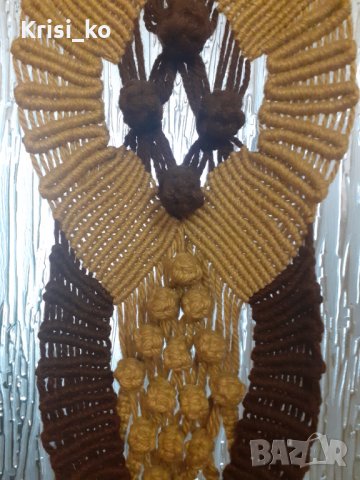 Вълнено пано макраме., снимка 2 - Декорация за дома - 35679658