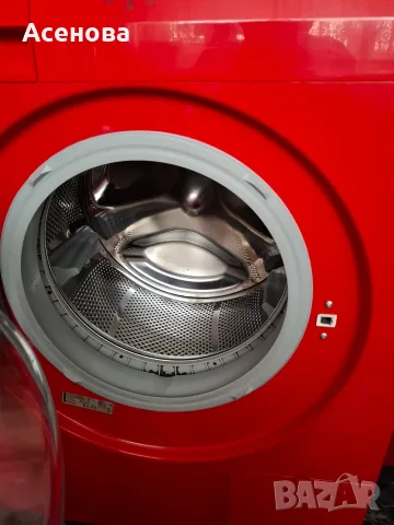 Пералня Gorenje W7443LR – червена, 7 кг, 1400 об., нуждае се от платка, снимка 2 - Перални - 55879002