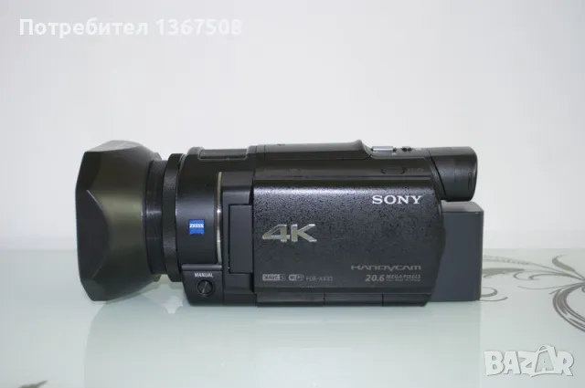 Sony FDR AX 33-4K, снимка 4 - Камери - 49002402