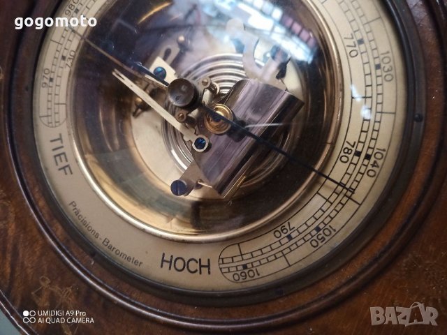 Стар винтидж античен стенен часовник PREZIOSA,made in GERMANY, снимка 18 - Антикварни и старинни предмети - 35933183