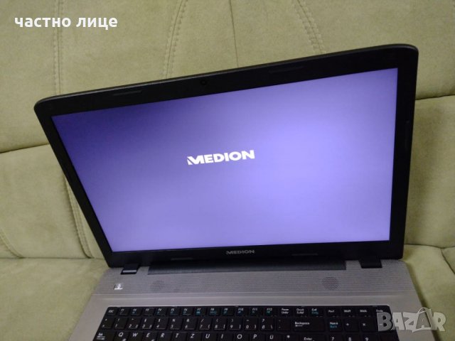Продавам лаптоп Medion i3-7100 17.3'' Led/8gb.ram/128ssd/1tb hdd, снимка 4 - Лаптопи за работа - 35934746