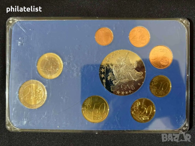 Гърция 2002-2008 - Евро сет - комплектна серия от 1 цент до 2 евро + възпоменателен медал, снимка 3 - Нумизматика и бонистика - 52003539