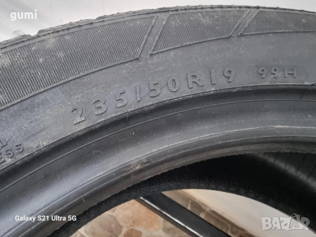 1бр зимна гума 235/50/19 DUNLOP L03713 , снимка 3 - Гуми и джанти - 51480466