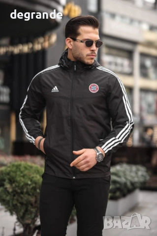 Мъжки Ветровки Nike Adidas Puma, снимка 3 - Спортни дрехи, екипи - 53818956
