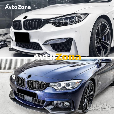 Бъбреци Решетки бъбреци за BMW F32/F33/F36 (2014-2020) - Glossy Black M4, снимка 4 - Аксесоари и консумативи - 44782663