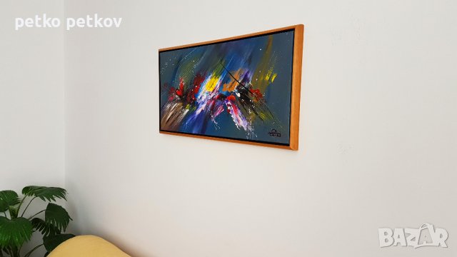 Абстрактни картини: Samtidig, снимка 3 - Картини - 40564752