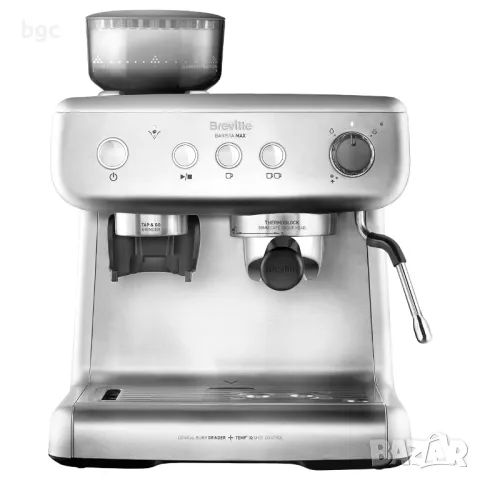 НОВА Еспресо машина Breville Barista Max VCF126X-01, 15 bar, 1450 w, Вградена кафемелачка - 24 месец, снимка 2 - Кафемашини - 48065901