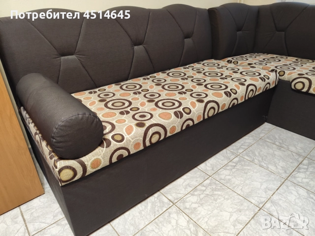Диван ъглов 190/170/90 см, снимка 9 - Дивани и мека мебел - 51223430