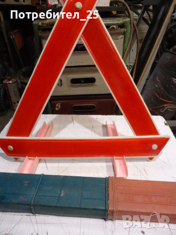 Ретро светло отразителен триъгълник