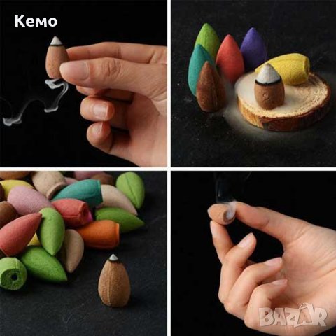  Керамичен държач за тамян/ароматизатор, снимка 5 - Други - 39167133