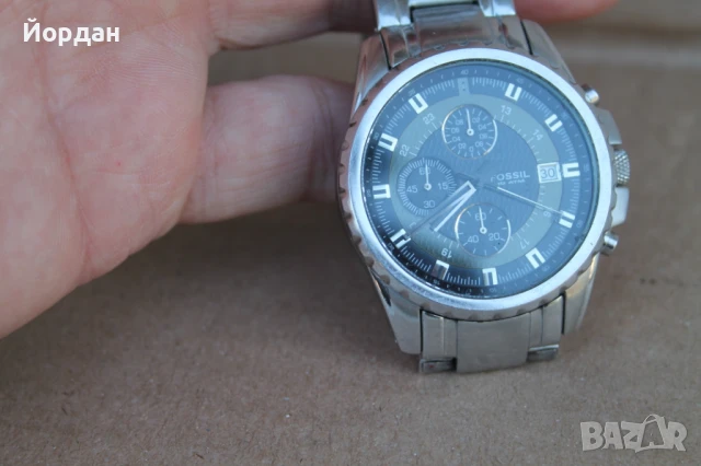 Мъжки часовник ''Fossil'' хронограф, снимка 3 - Мъжки - 51206313