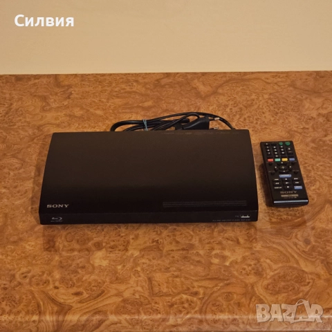 Sony BDP-S185 + дистанционно + HDMI кабел Blu Ray Сони Блу рей диск плеър домашно кино, снимка 2 - Плейъри, домашно кино, прожектори - 52809843