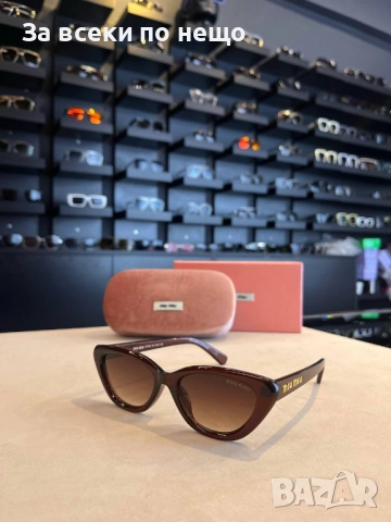 Miu Miu Слънчеви Очила С UV400 Защита - Налични Различни Цветове Код SK397, снимка 6 - Слънчеви и диоптрични очила - 52870857