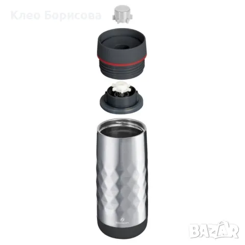 Изолирана термо чаша за пътуване Westmark Viva, 400ml, снимка 5 - Термоси - 49192402