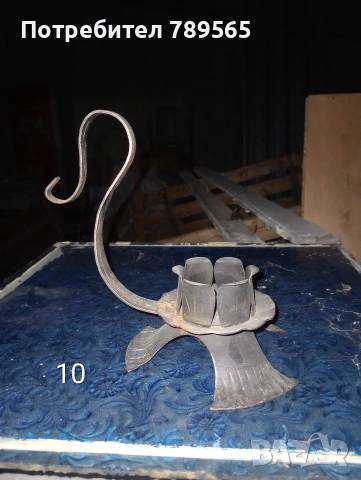 Ковани свещници, снимка 8 - Декорация за дома - 53830691