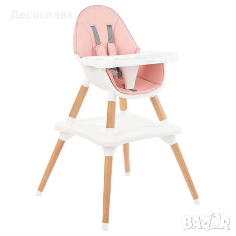 Kikka Boo Стол и маса за хранене Multi 3в1 Pink
