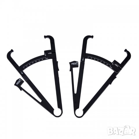 Калипер - уред за измерване на подкожни мазнини + Ръководство, снимка 3 - Фитнес уреди - 35921110