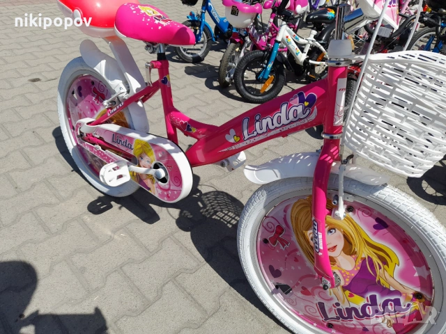 CARRERA Велосипед 20" LINDA розов, снимка 5 - Велосипеди - 53773241