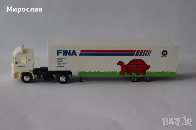 HERPA 1/87 H0 MAN КАМИОН МОДЕЛ ТИР ИГРАЧКА КОЛИЧКА, снимка 2 - Колекции - 49180831