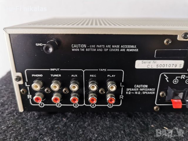  стерео усилвател PIONEER A-X3, снимка 6 - Ресийвъри, усилватели, смесителни пултове - 41781964