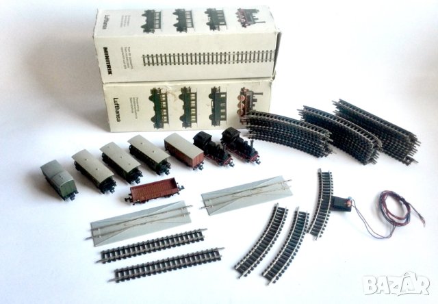 Minitrix комплекти мини локомотиви влакчета Мащаб N, снимка 4 - Колекции - 40536704
