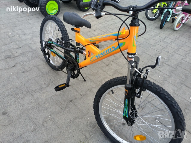 MATRIX Велосипед 20" FLASH оранж, снимка 7 - Велосипеди - 53838913