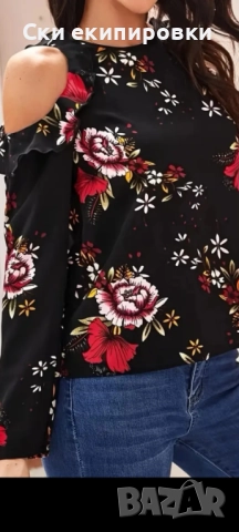 Дамска блуза С размер, снимка 3 - Туники - 51547033