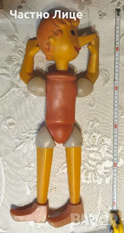 Много Рядка Оригинална Руска Соц СССР Детска Играчка БУРАТИНО от 1970те г, снимка 3 - Колекции - 48426341