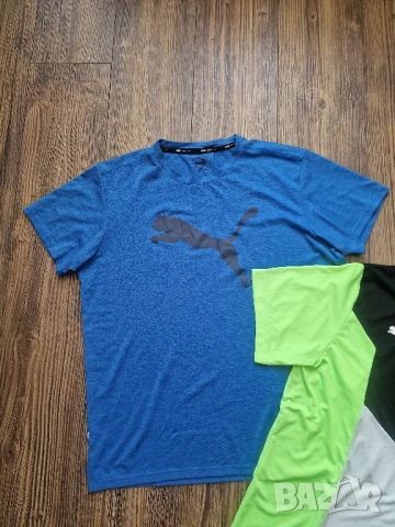 Страхотна мъжка тениска PUMA  размер L , снимка 8 - Тениски - 50902168