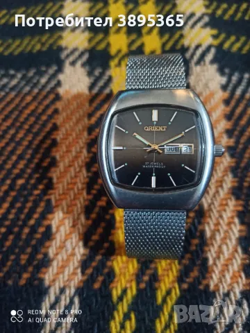 Часовник Ориент 27 камъка, снимка 4 - Мъжки - 48122655
