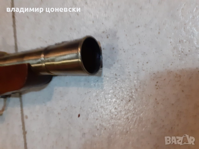 Красив кремъчен пистолет,пищов,оръжие, снимка 5 - Колекции - 52334738