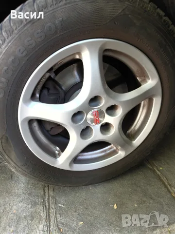 Оригинални лети джанти OZ Racing 15" 5x112 за Mercedes (W124) с гуми 205/60 R15, снимка 12 - Гуми и джанти - 55841861