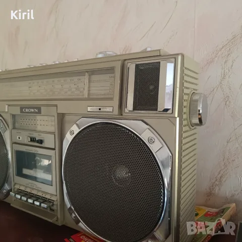 Радиокасетофон Crown CSC-950L, снимка 5 - Радиокасетофони, транзистори - 55769564