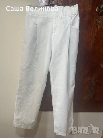 Панталон бял 100% памук